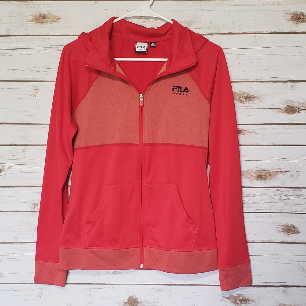 Fila Zip Up Fitted Hoodie Jacket